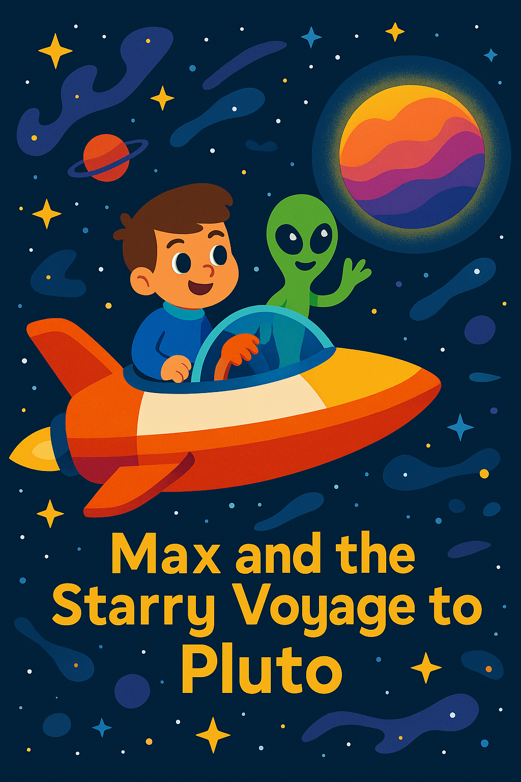 Max and the Starry Voyage to Pluto