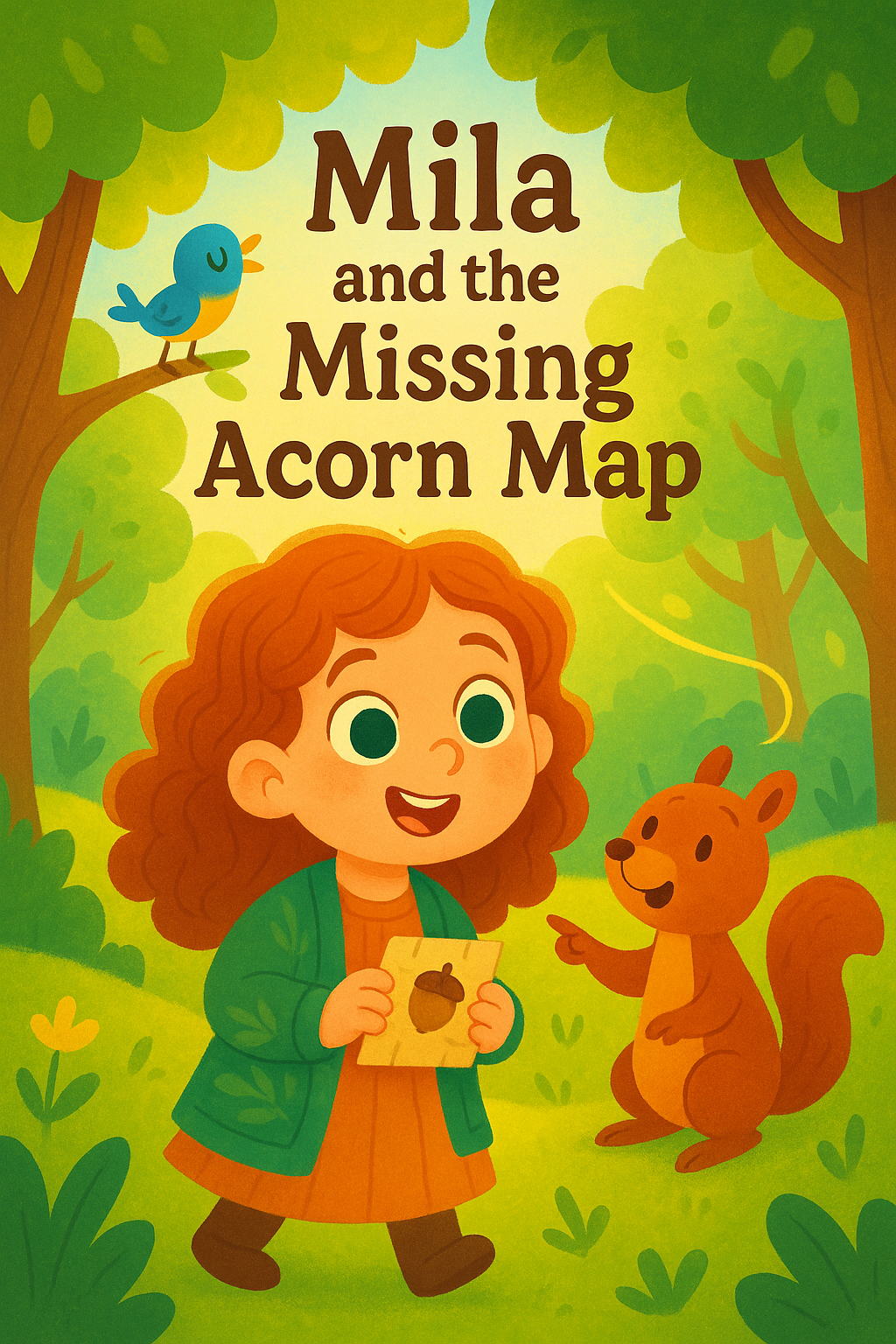 Mila and the Missing Acorn Map