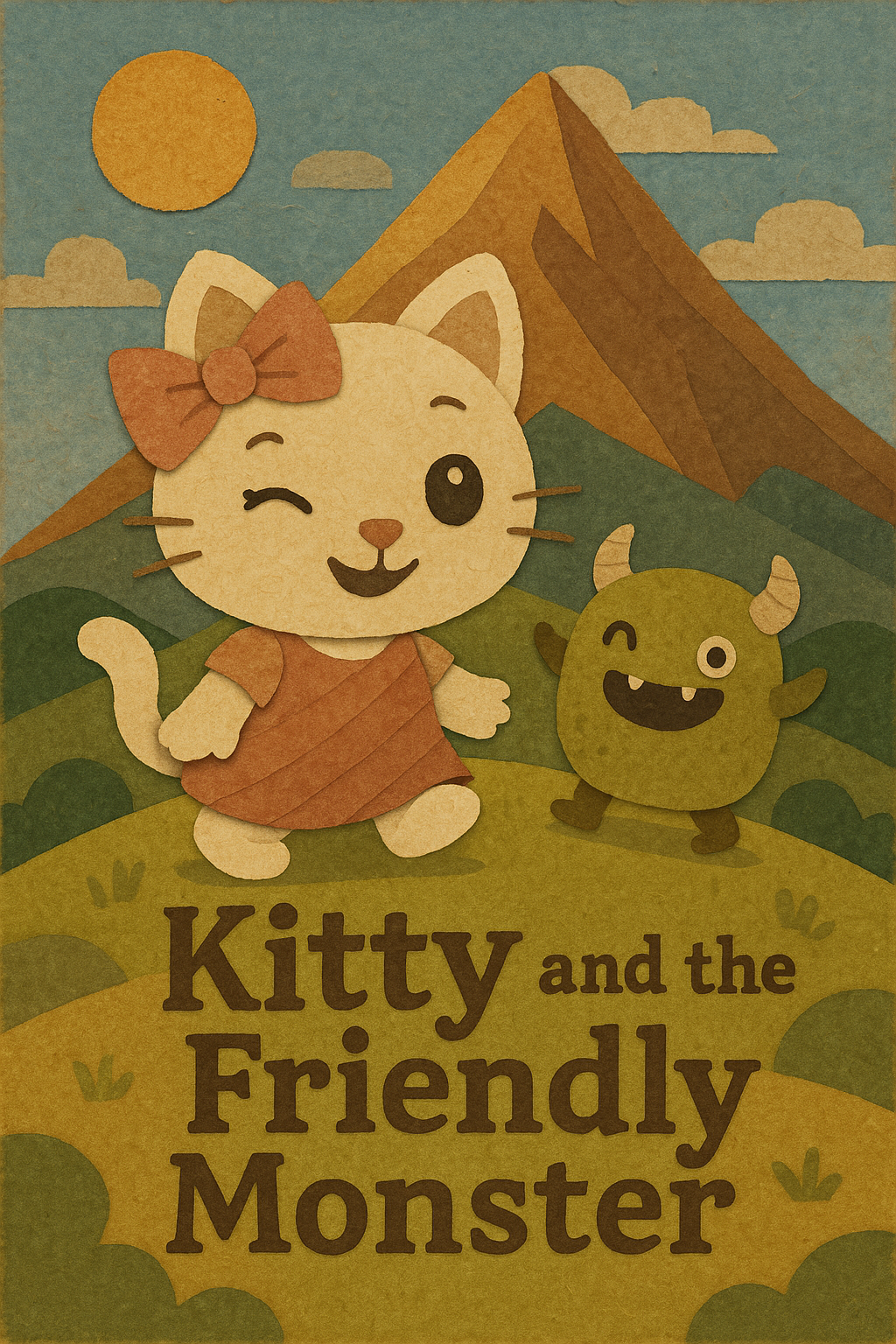 Kitty and the Friendly Monster