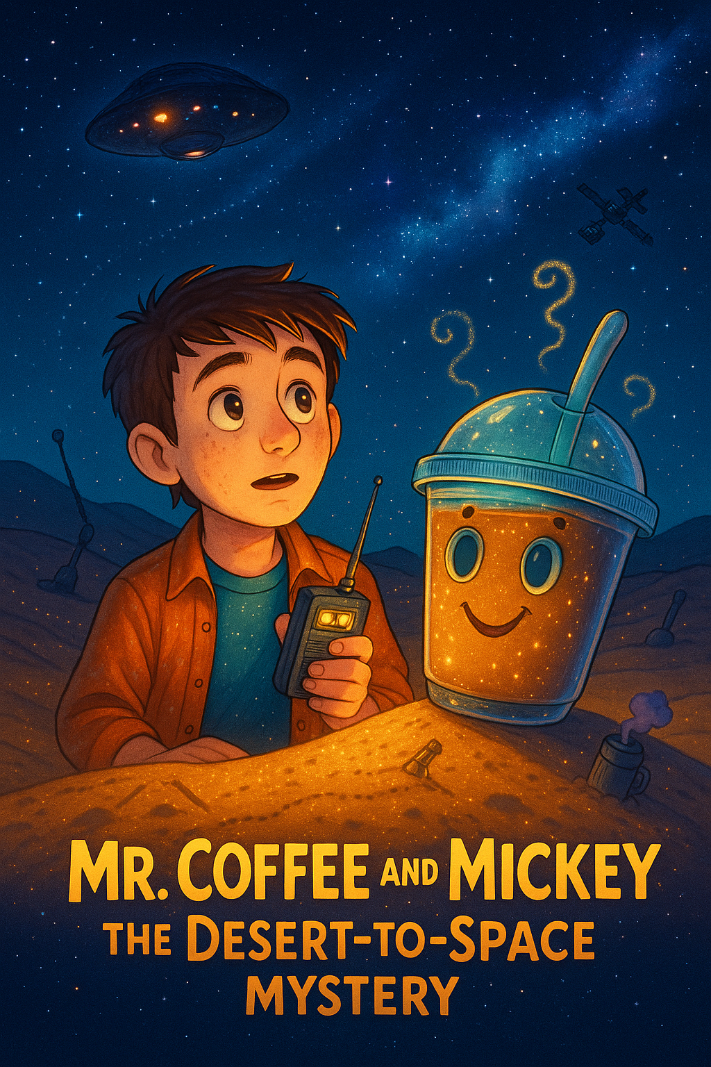 Mr. Coffee and Mickey: The Desert-to-Space Mystery