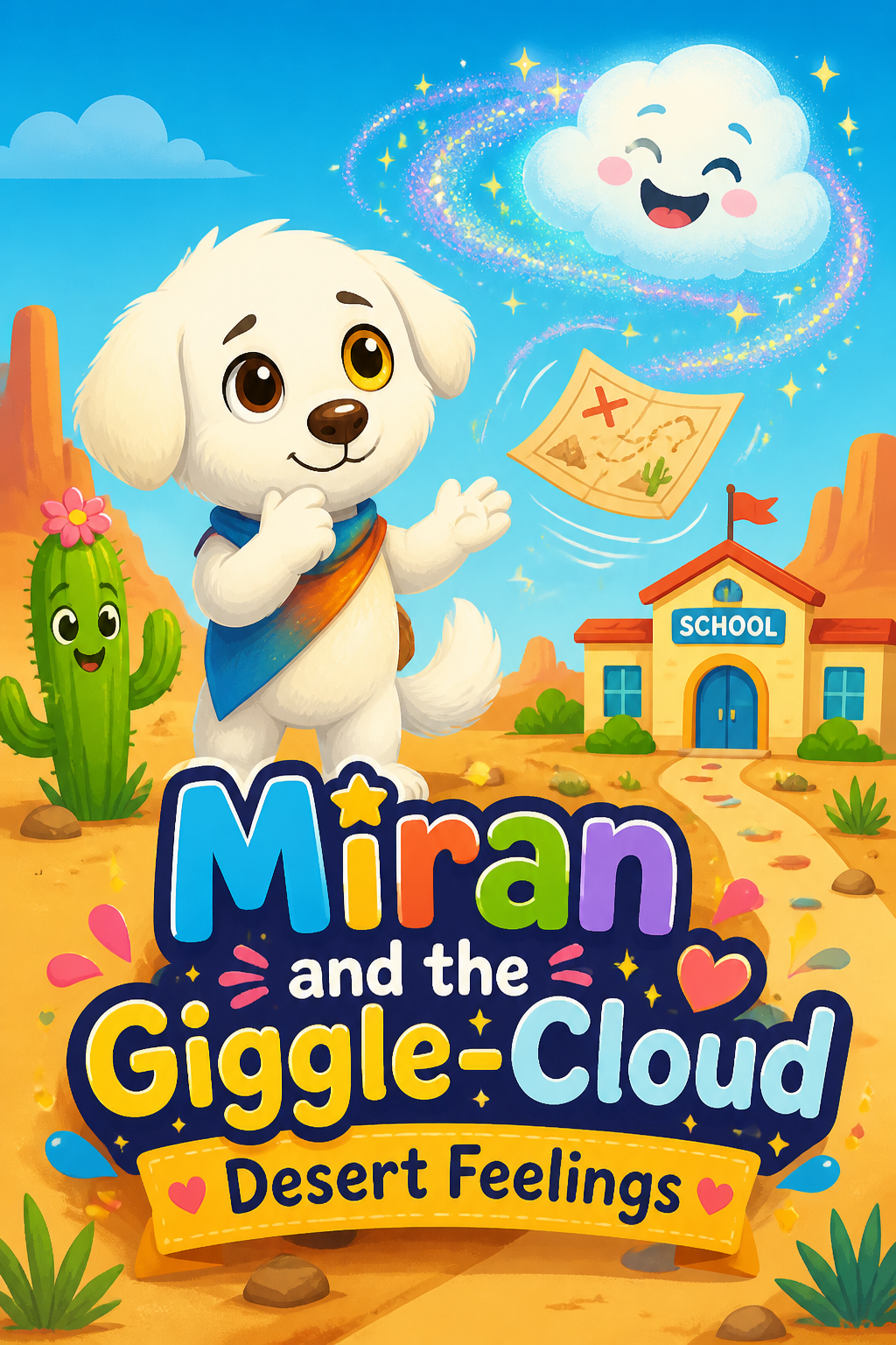 Miran and the Giggle-Cloud Desert Feelings